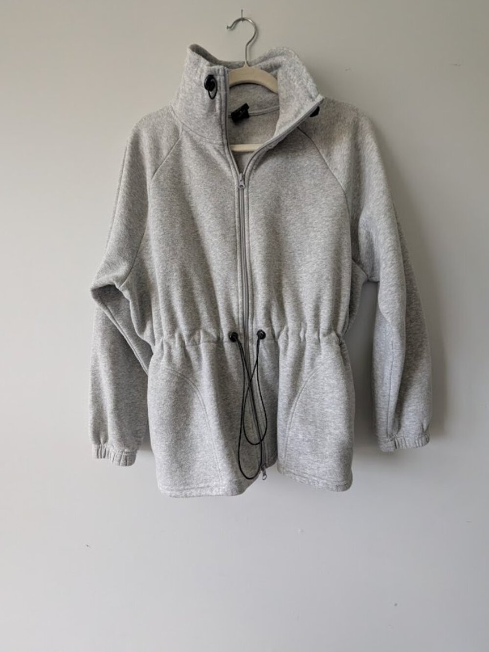 PacSun Winter Cinch Me Long Sleeve Jacket Gray Womens Size Small